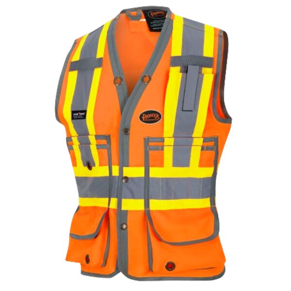 Women’s Surveyor’s Safety Vest - Snap Closure Thumbnail