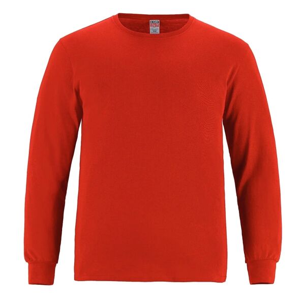 Breeze - Youth RING SPUN Combed Cotton Long Sleeve Crewneck T-Shirt Thumbnail